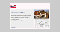 Desktop Screenshot of bayerbau.com